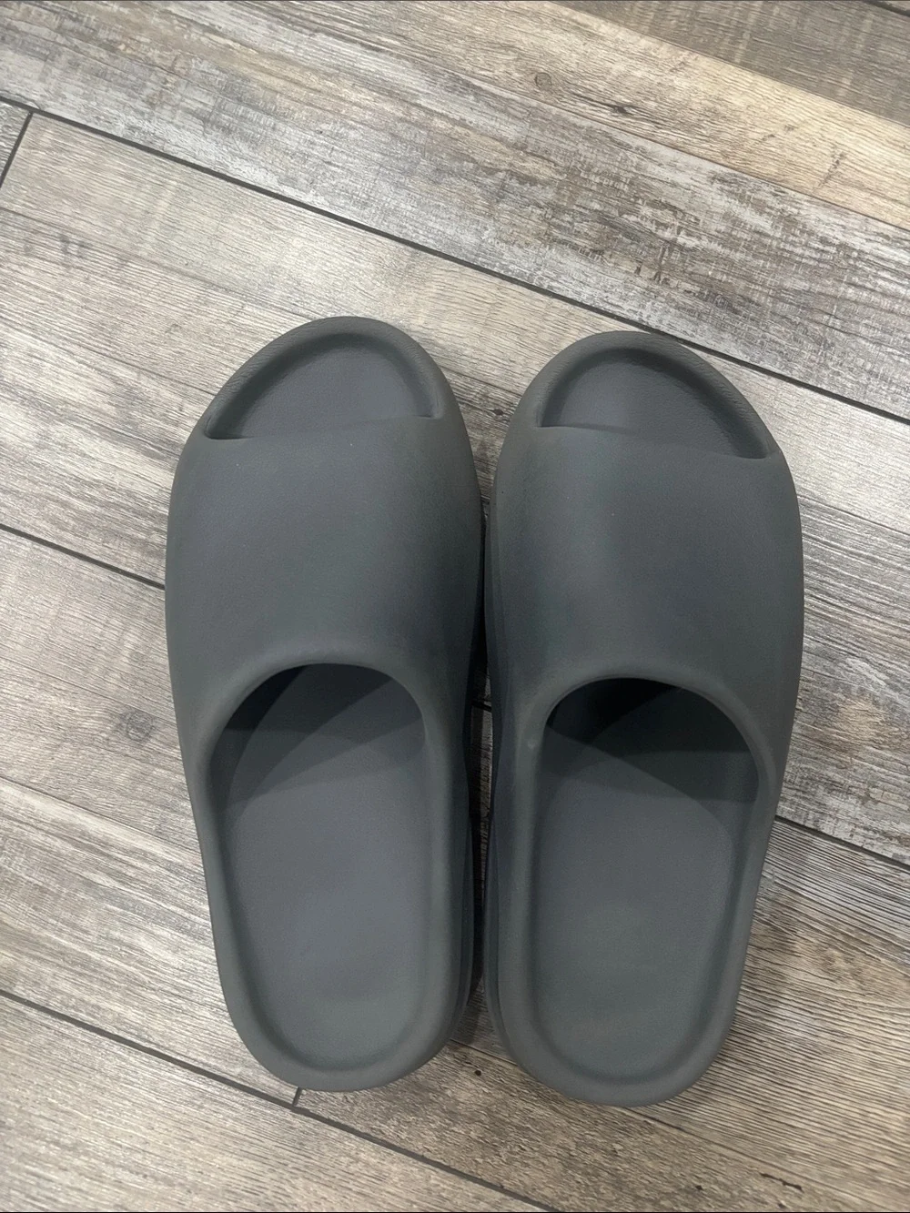 Adidas Yeezy Slides in Slate